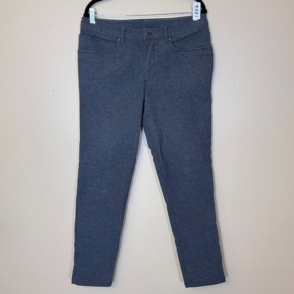 Lululemon ABC Slim Tech Canvas Pants - Men's Size 33*30 - Heathered Black